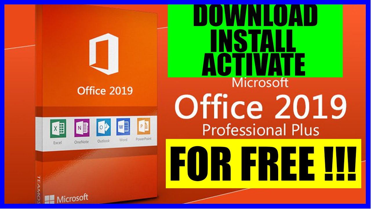 install office professional plus 2019